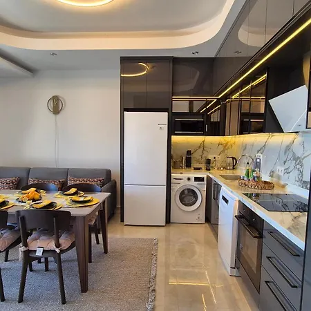 Luxury With Panoramic Sea View Emerald Apartment Alanya