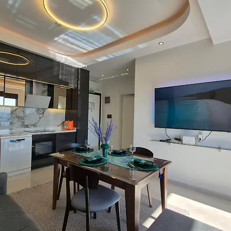 Luxury With Panoramic Sea View Emerald Lägenhet Alanya