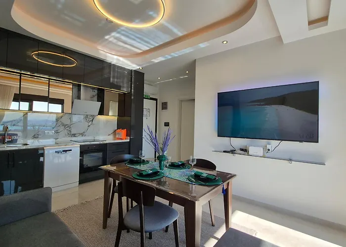 Luxury With Panoramic Sea View Emerald Lägenhet Alanya