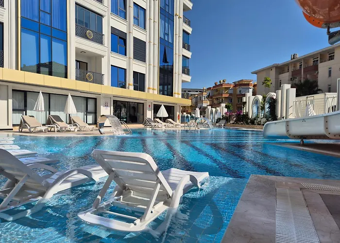 Luxury With Panoramic Sea View Emerald Apartment Alanya
