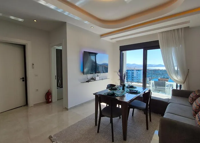 Apartmán Luxury With Panoramic Sea View Emerald Alanya