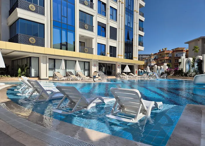 Luxury With Panoramic Sea View Emerald Apartmán Alanya