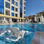 Luxury With Panoramic Sea View Emerald 아파트 알란야