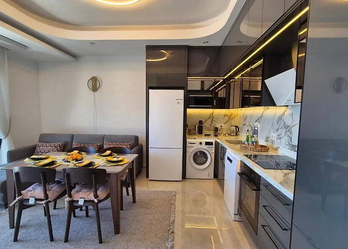 Luxury With Panoramic Sea View Emerald Apartman Alanya