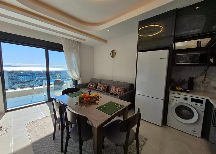 Apartman Luxury With Panoramic Sea View Emerald Alanya